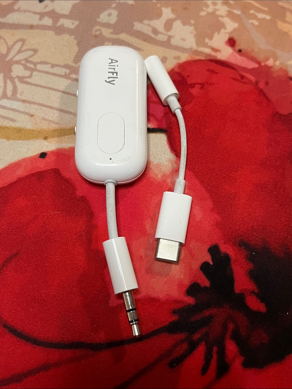 Wireless Audio Adapter USB-C to 3.5mm - White